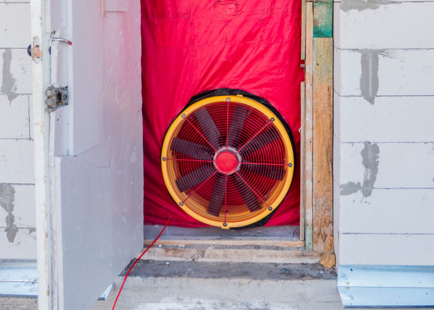 Qué es el ensayo Blower Door, normativa y aplicación en proyectos Passivhaus